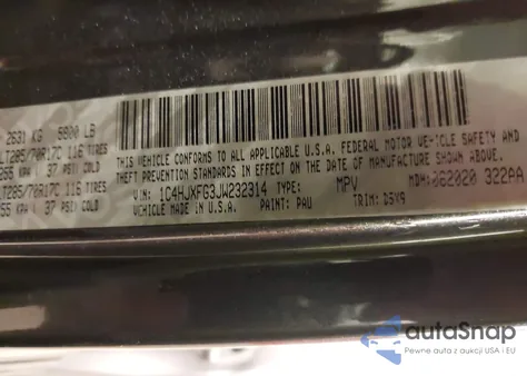 2018 Jeep Wrangler Unlimited Rubicon 4X4 from USA, damaged, VIN 1C4HJXFG3JW232314